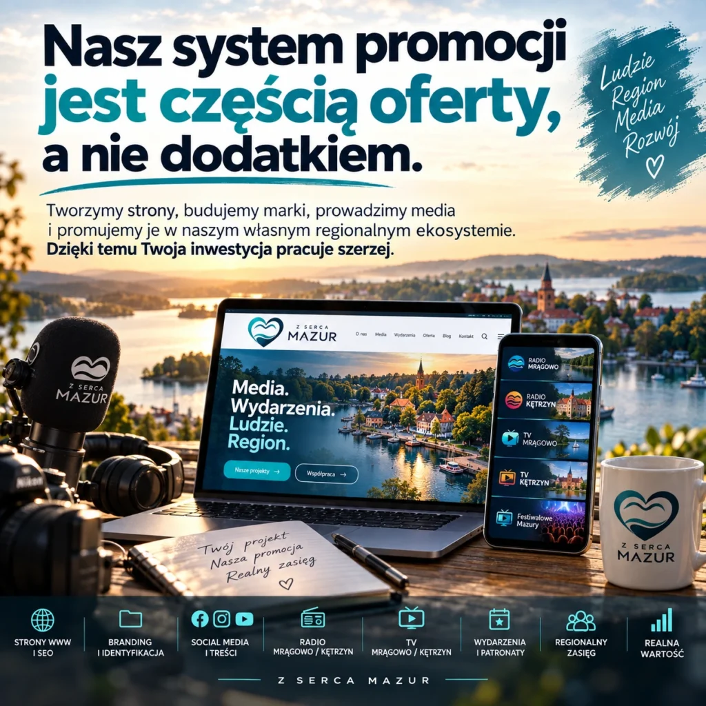 Nasz system promocji jest częścią oferty, a nie dodatkiem